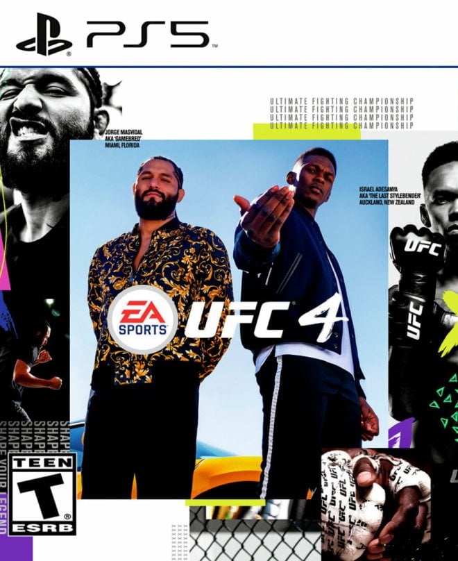 Portada del juego UFC 4 PS5